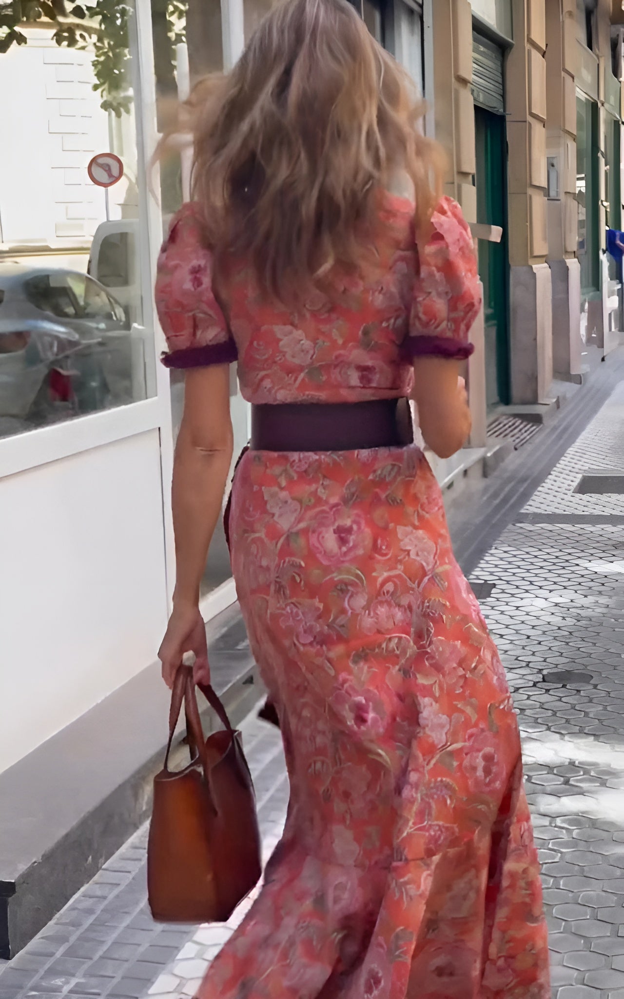 Varedo™ | Rosa Maxikjole