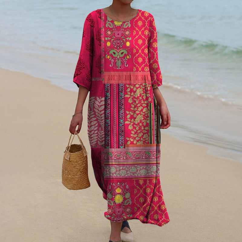 Varedo™ | Boho Maxi Kjole