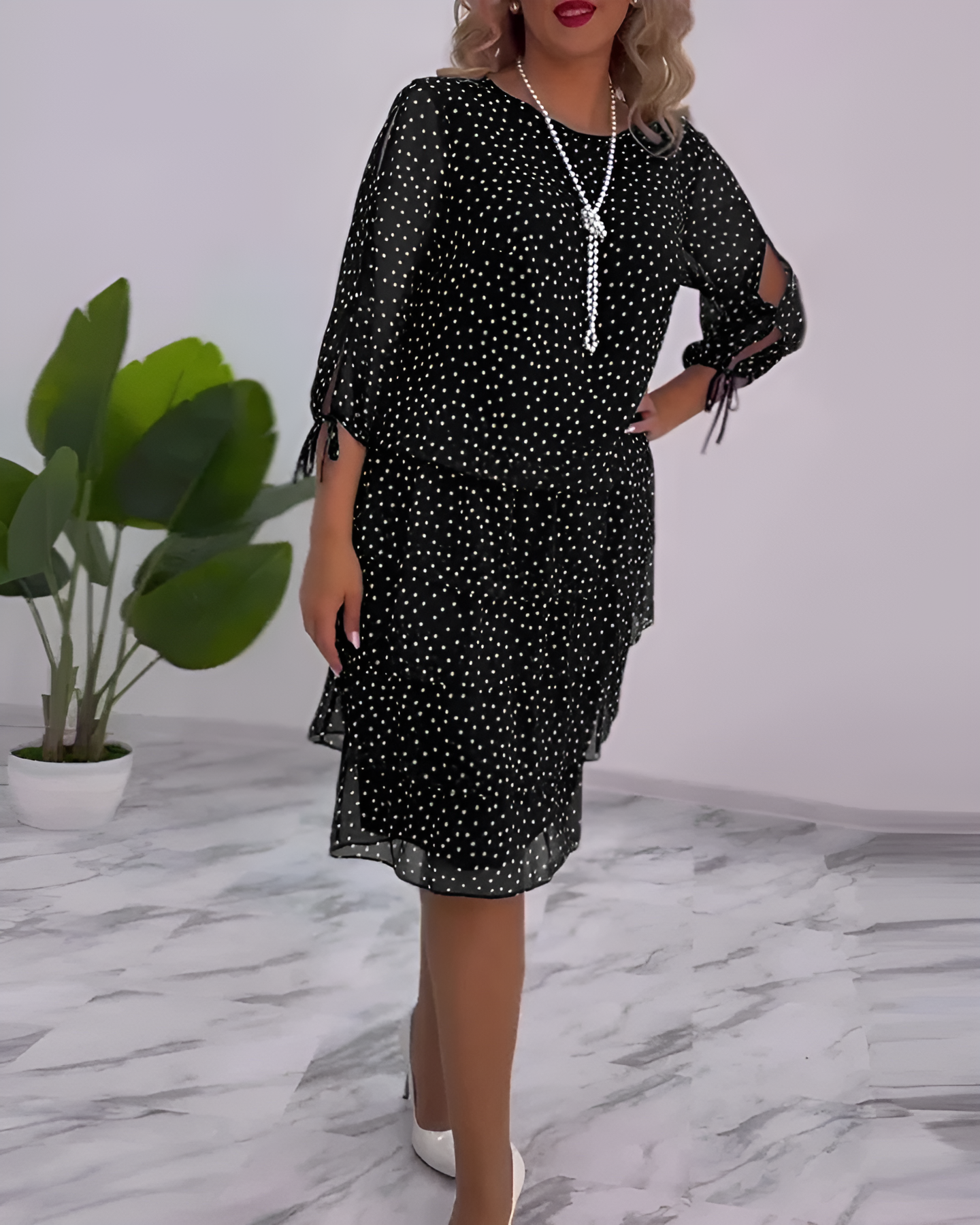 Lill | Elegant Midi Kjole