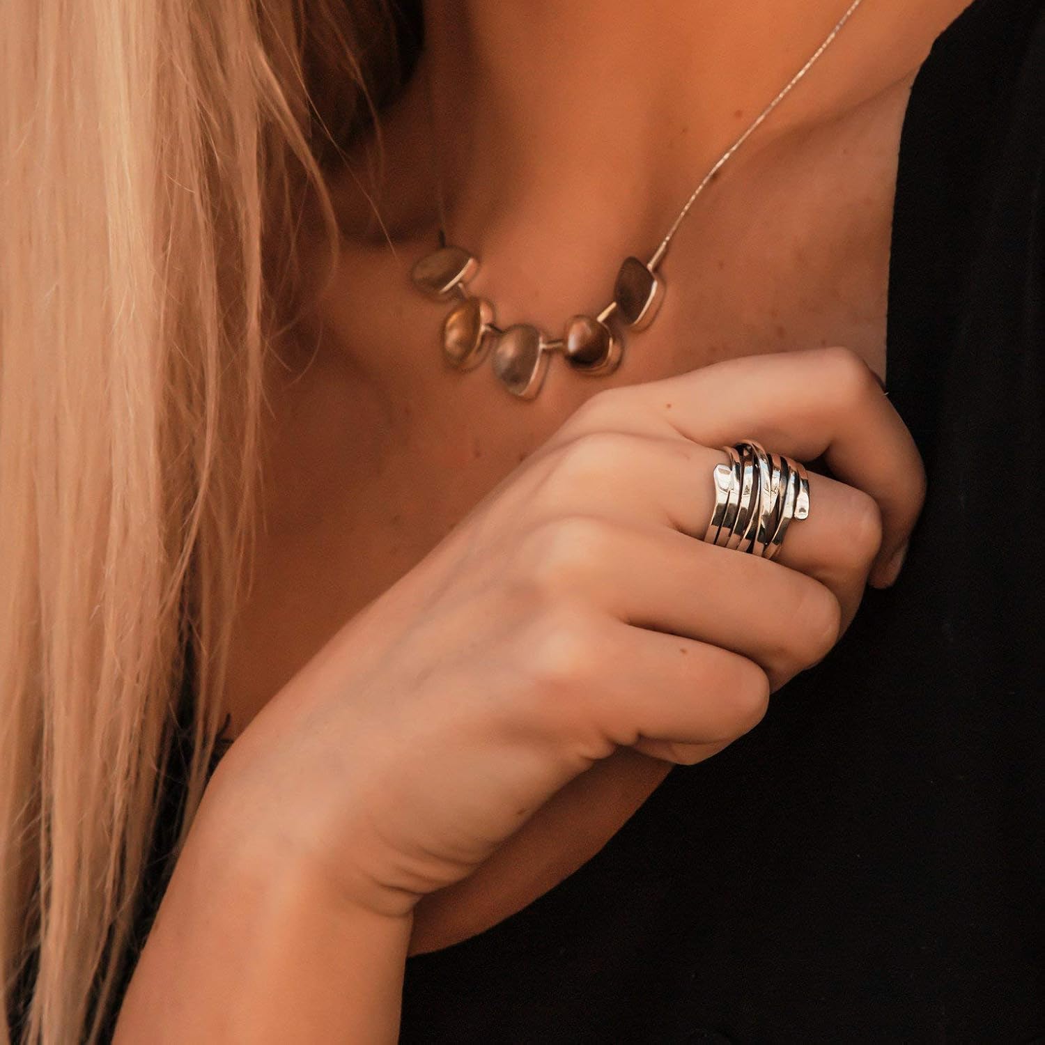 Bliss - Vintage Tykkesølv Ring