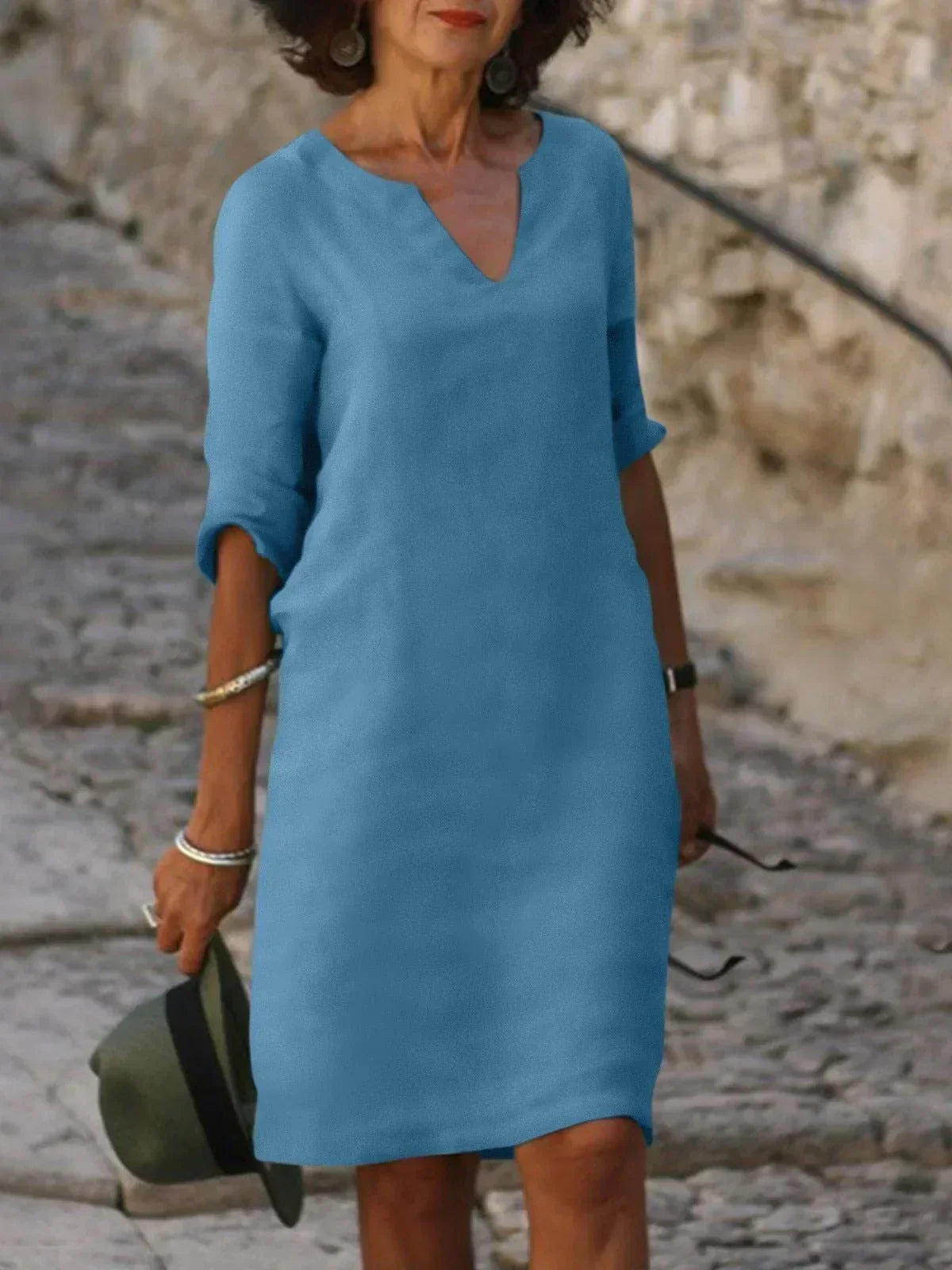 Josette™ | Elegant kjole med V-udskæring