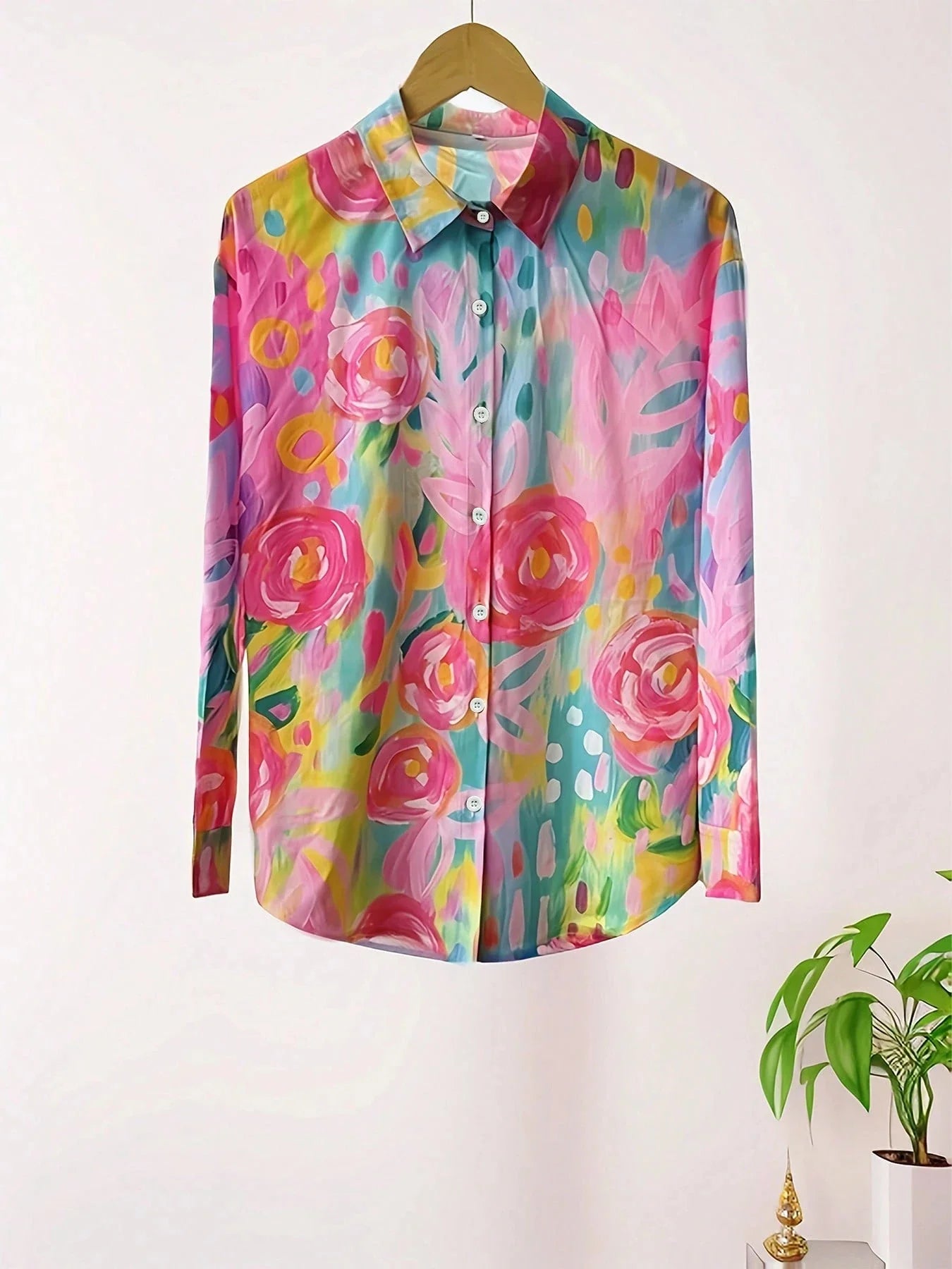 Varedo™ | Farverig Printbluse