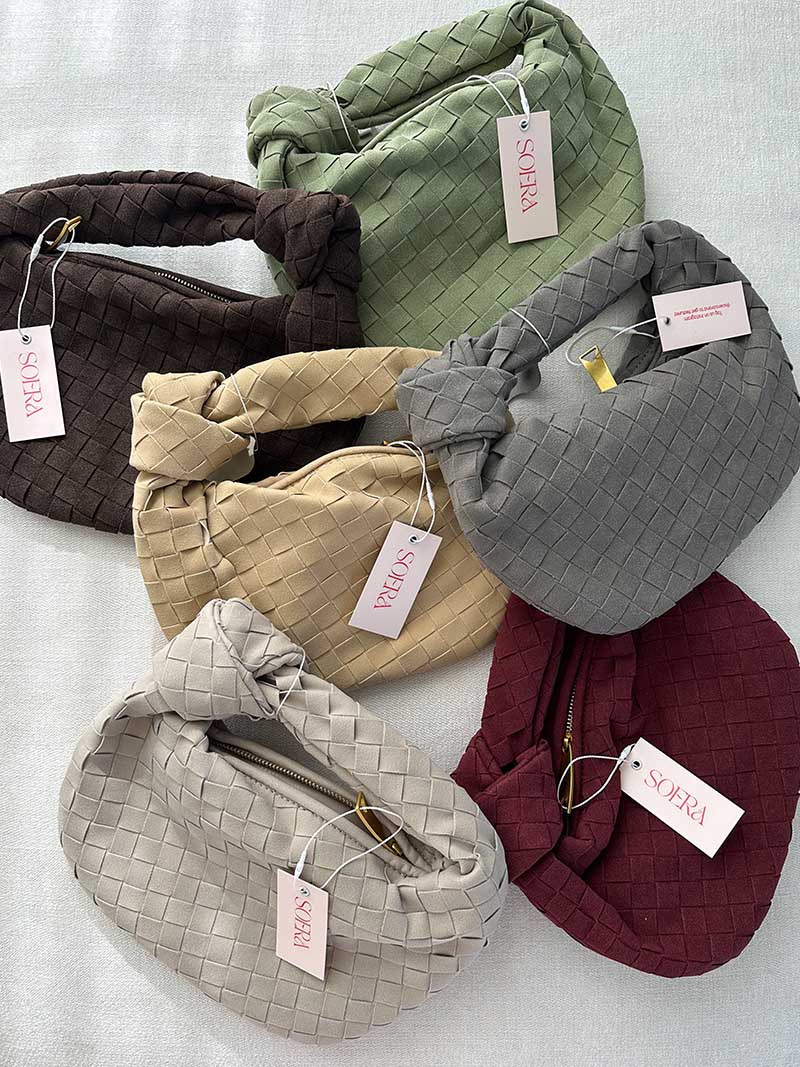 Varedo™ | Mini Suede Woven Taske