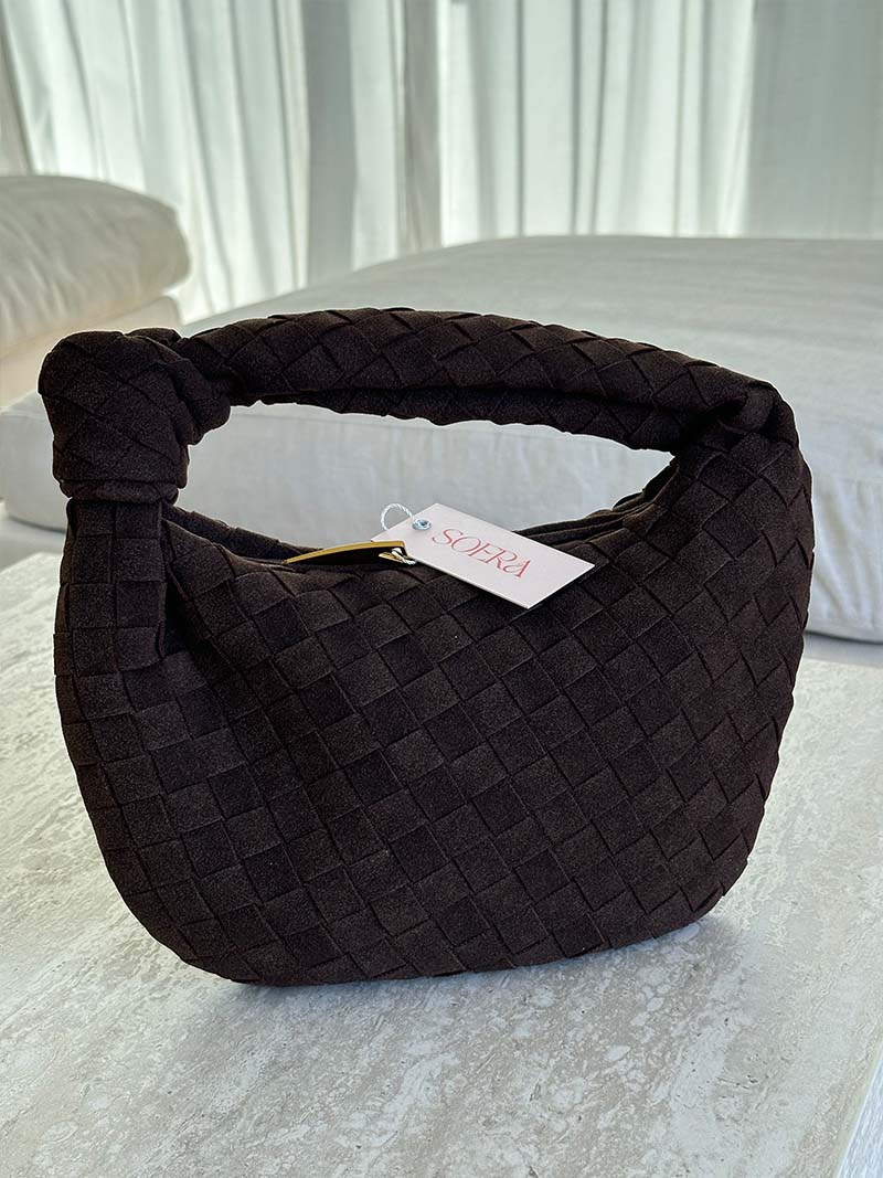 Varedo™ | Mini Suede Woven Taske
