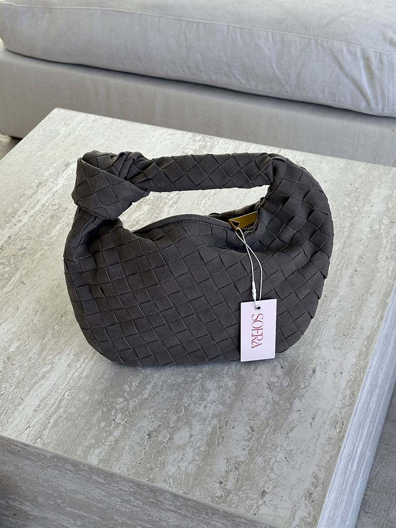 Varedo™ | Mini Suede Woven Taske