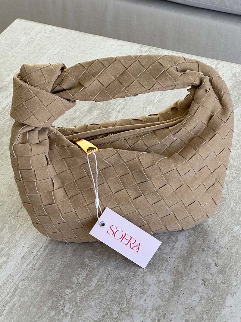 Varedo™ | Mini Suede Woven Taske