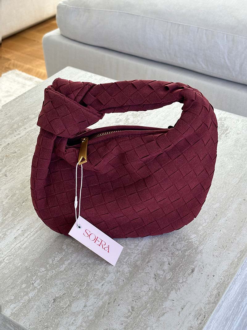 Varedo™ | Mini Suede Woven Taske