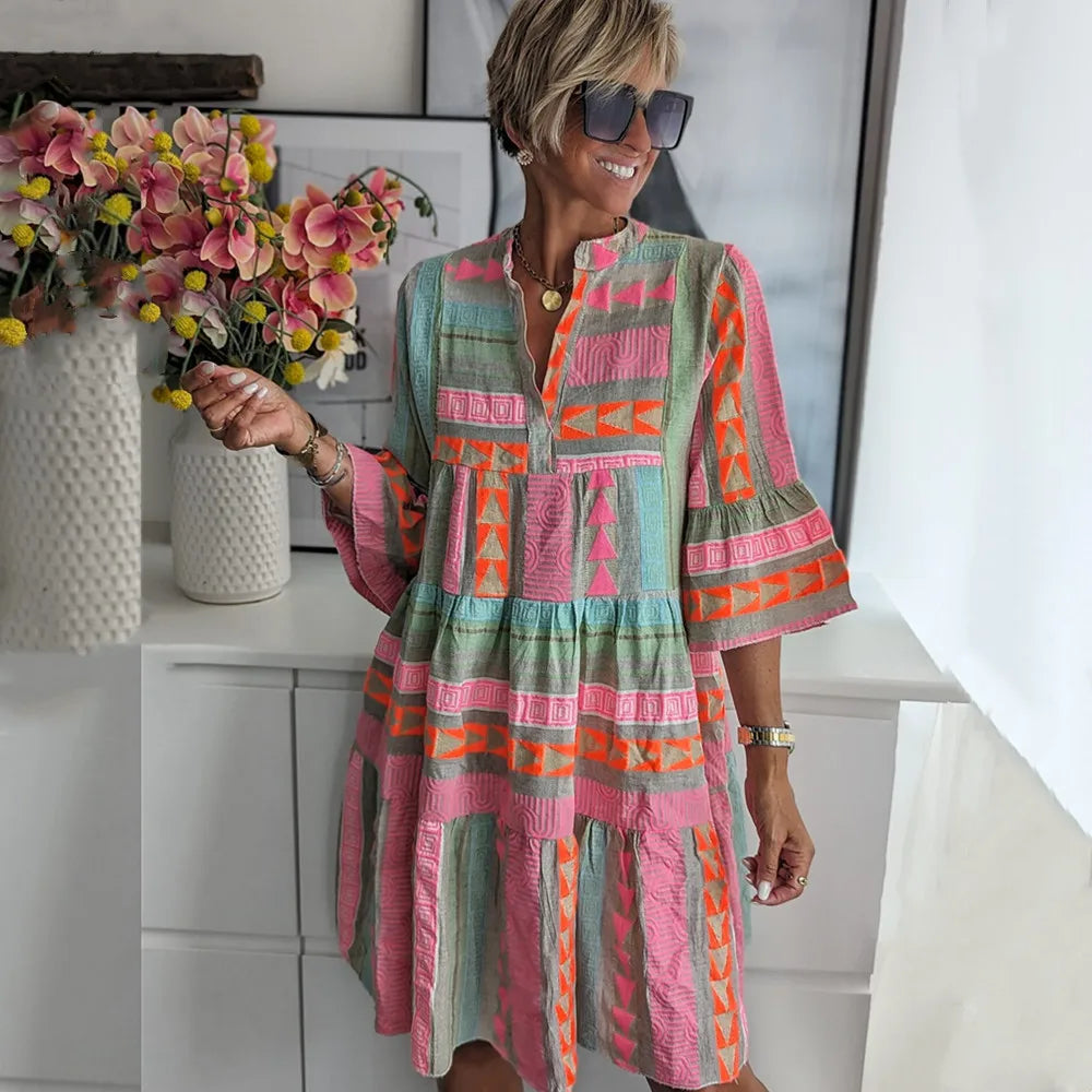Varedo™ | Boho Swingkjole