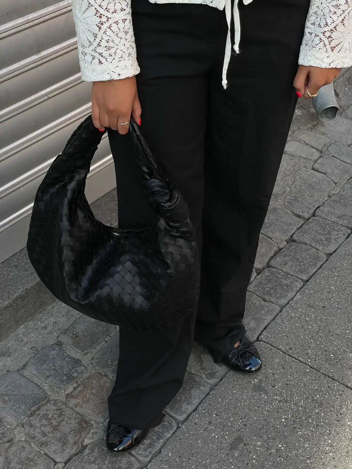 Varedo™ | Elegant Vævet Taske