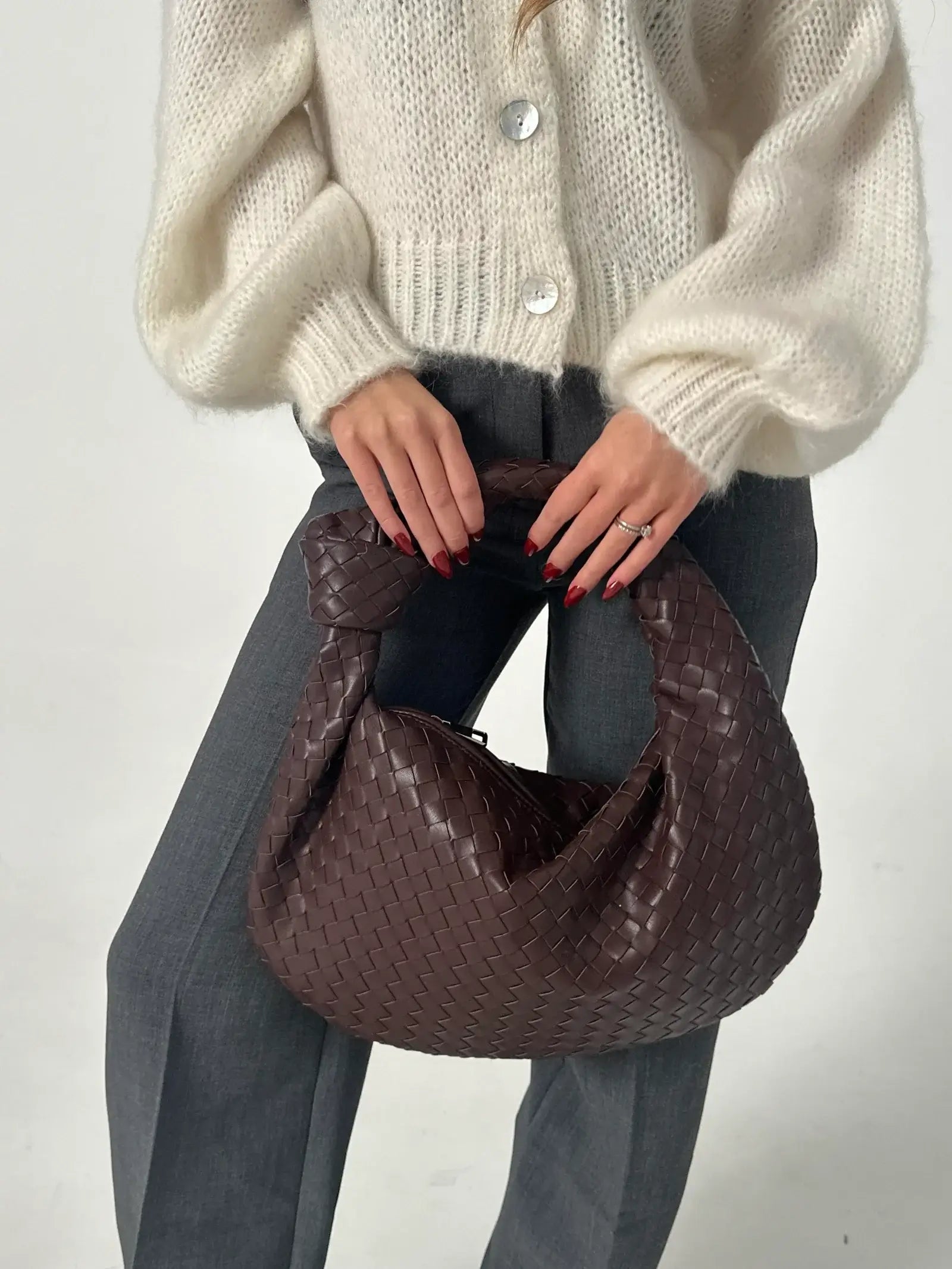 Varedo™ | Elegant Vævet Taske