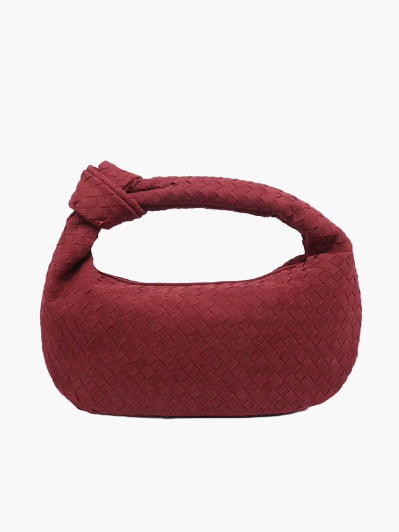 Varedo™ | Vævet ruskinds taske
