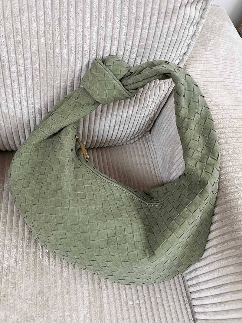Varedo™ | Vævet ruskinds taske