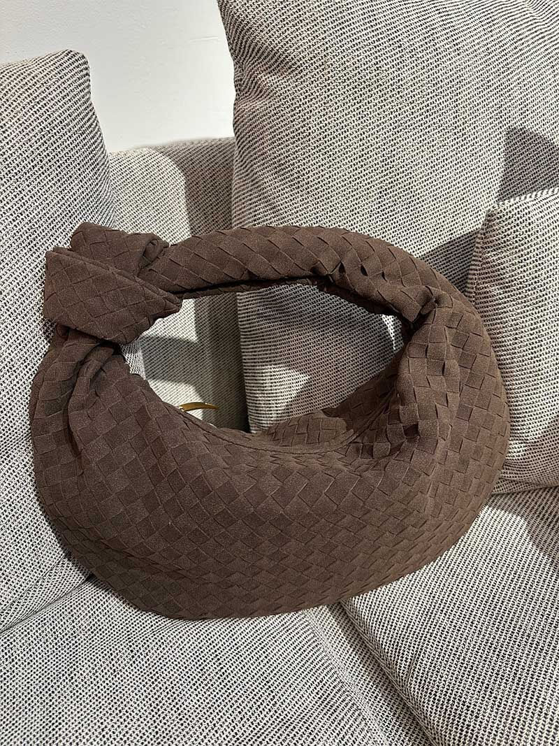 Varedo™ | Vævet ruskinds taske