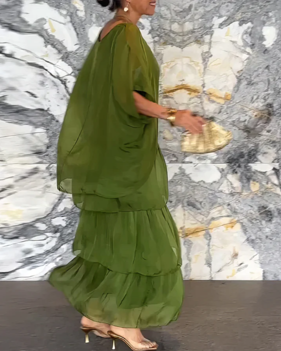 Solea™ Lang, flydende kjole med stil