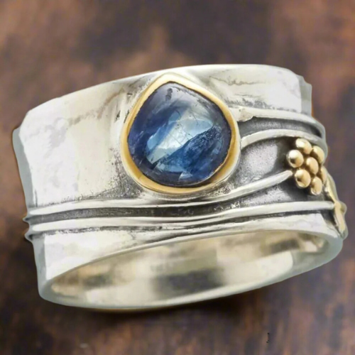 Bree - Meditation ring i boheme ædelsten