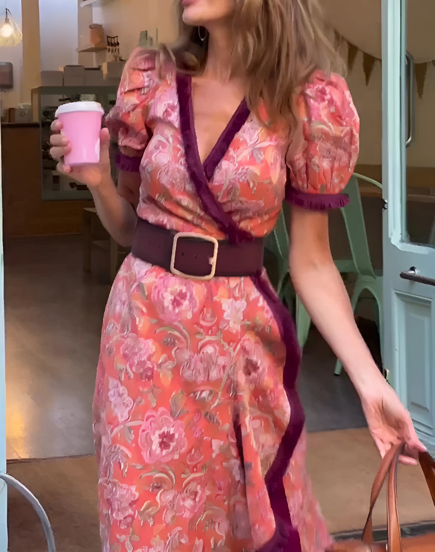 Varedo™ | Rosa Maxikjole