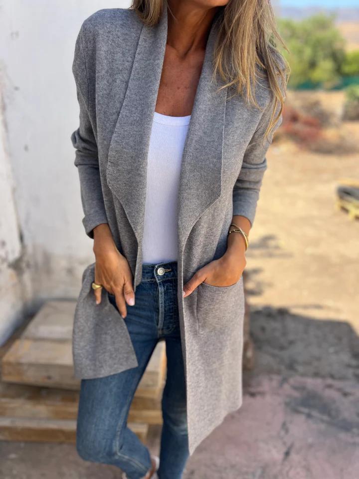 Leony™ - Lang Cardigan