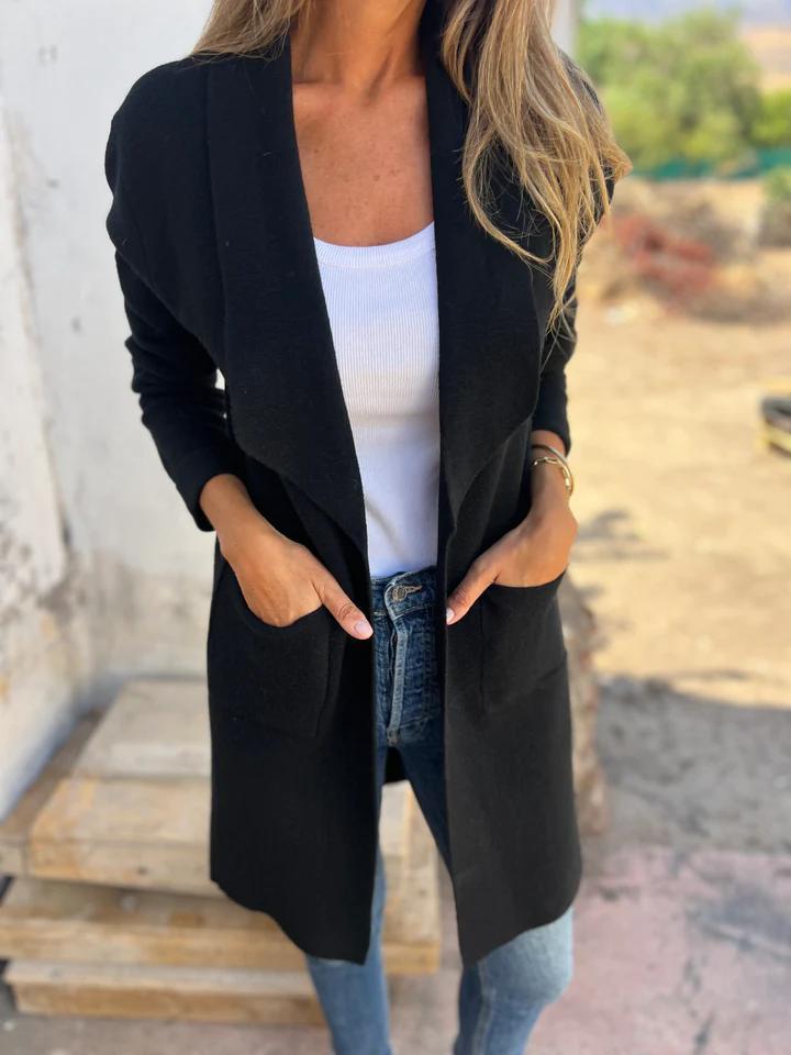 Leony™ - Lang Cardigan
