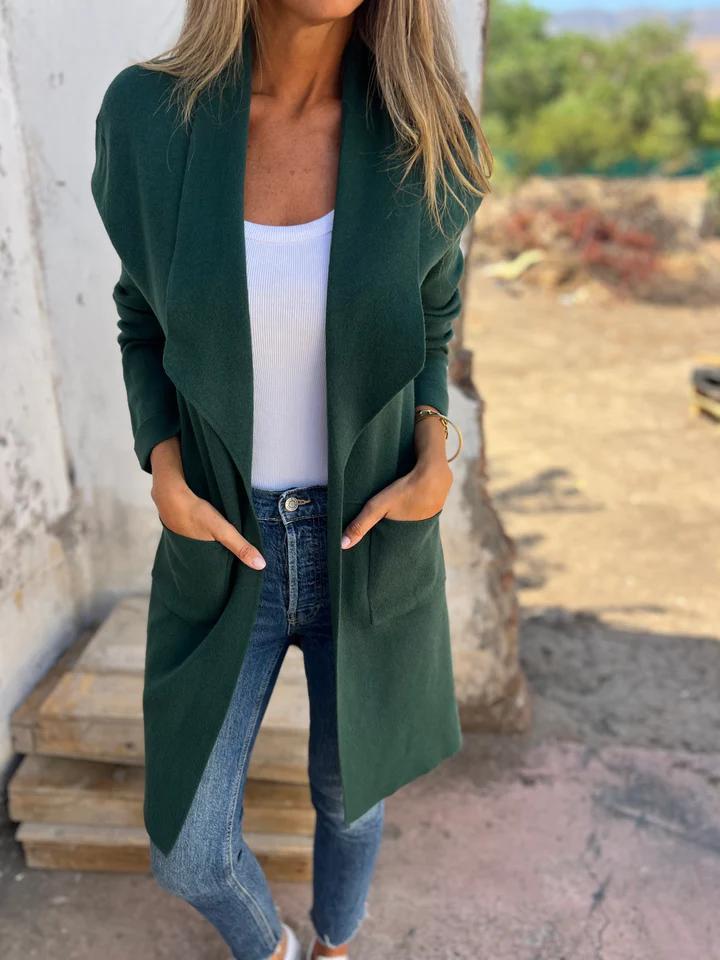 Leony™ - Lang Cardigan