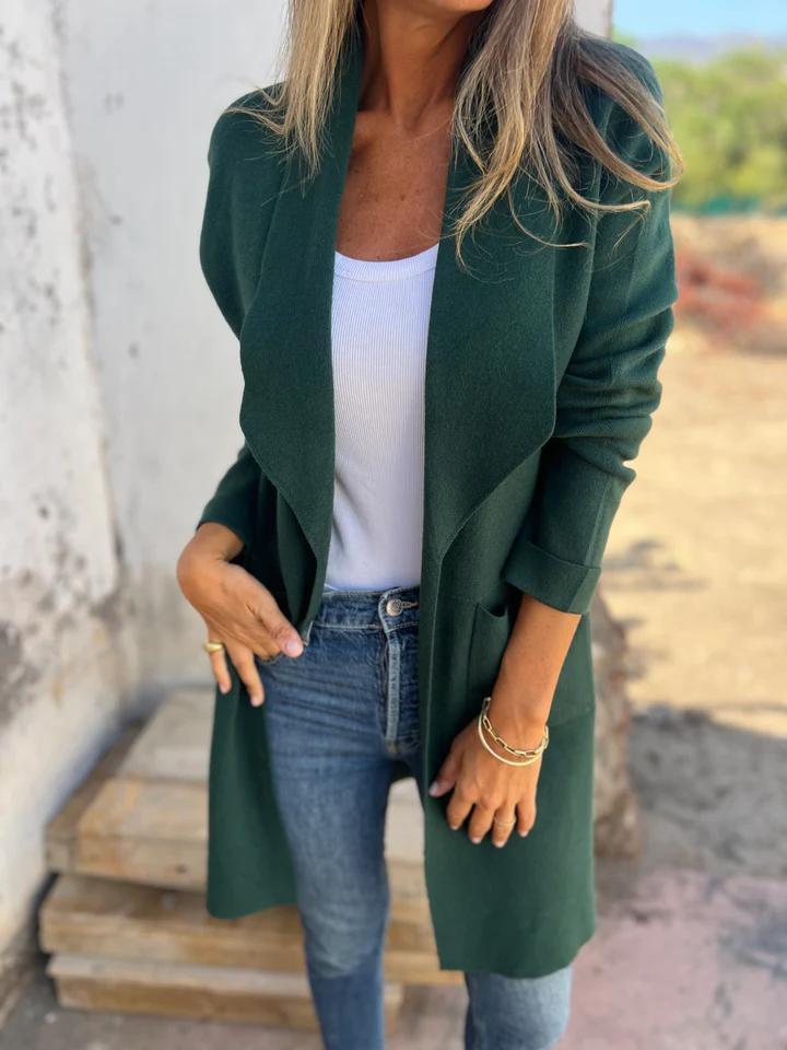 Leony™ - Lang Cardigan