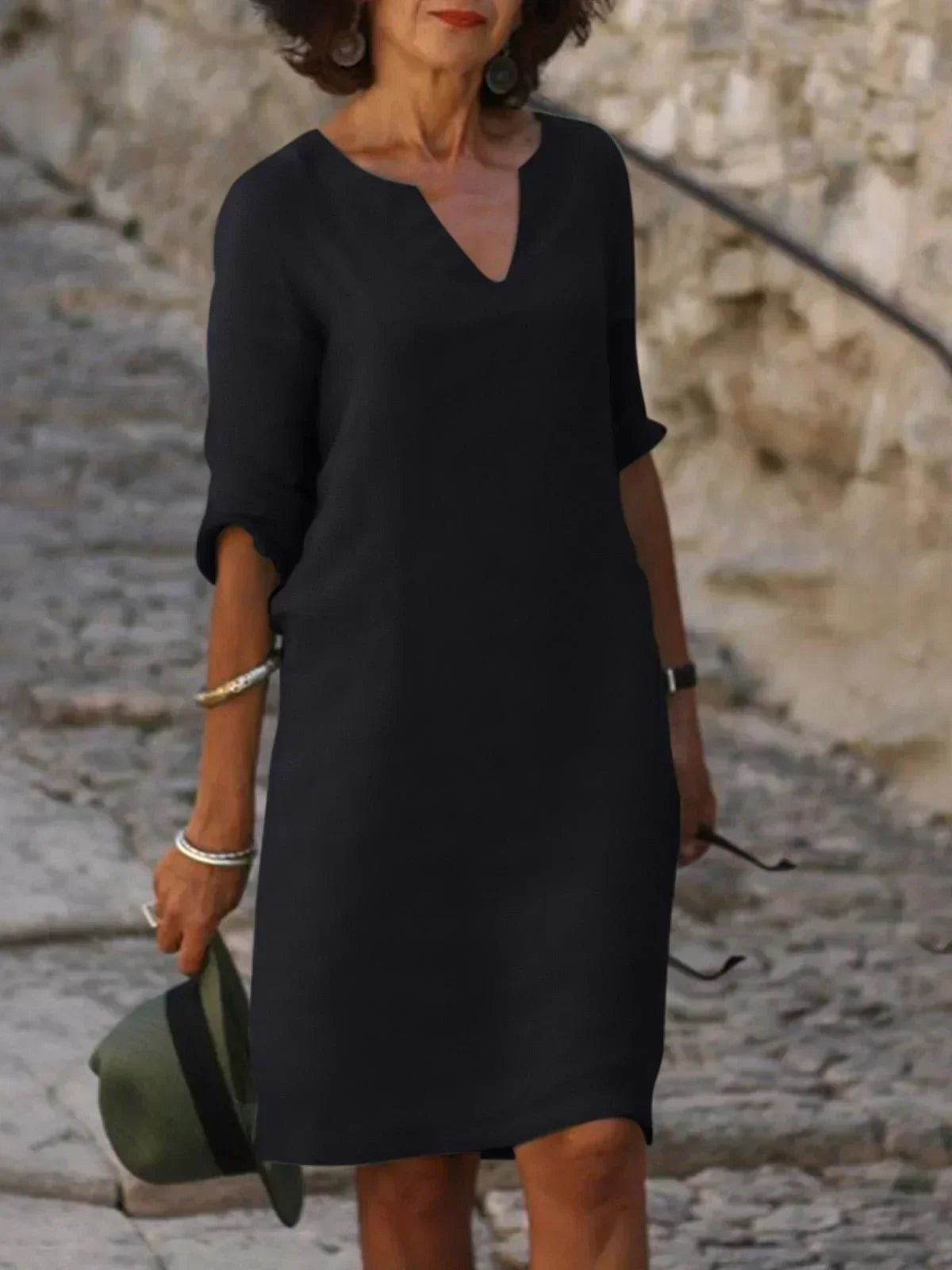 Josette™ | Elegant kjole med V-udskæring